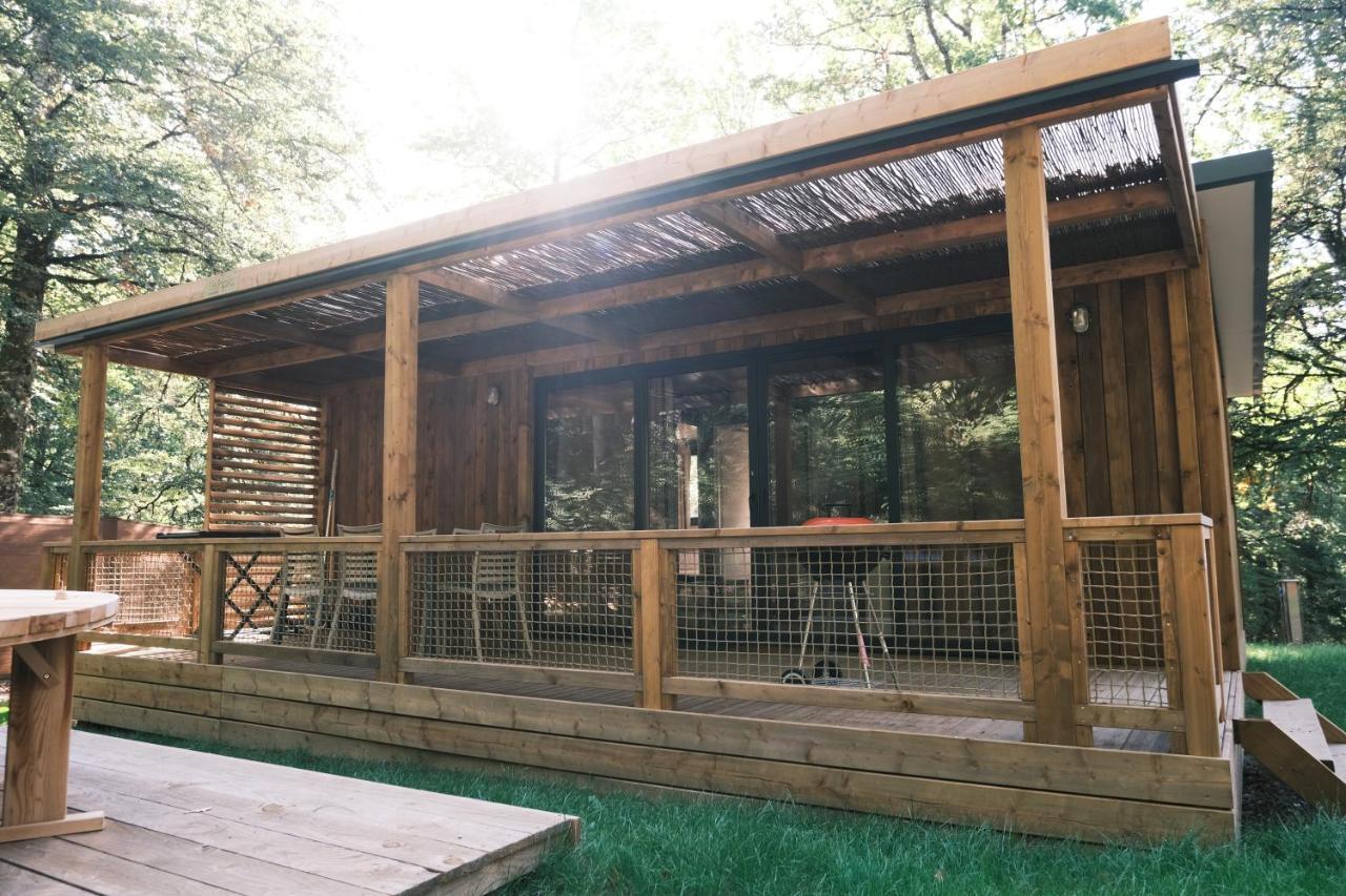 Lodge Avec Spa Privatif - Foret Et Lac Liginiac Eksteriør bilde